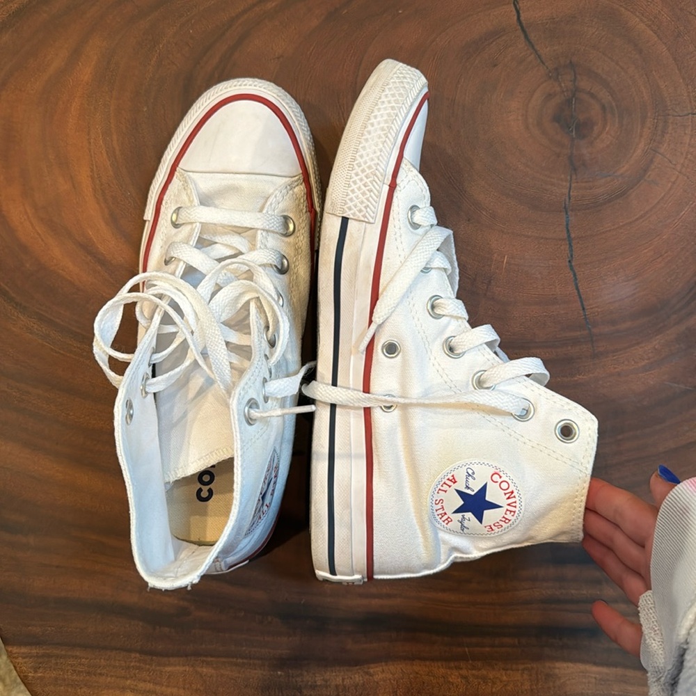 white converse
